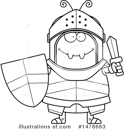 Royalty-Free (RF) Ant Knight Clipart Illustration by Cory Thoman - Stock Sample #1478663