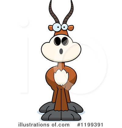Royalty-Free (RF) Antelope Clipart Illustration by Cory Thoman - Stock Sample #1199391