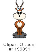 Antelope Clipart #1199391 by Cory Thoman