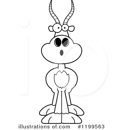 Royalty-Free (RF) Antelope Clipart Illustration by Cory Thoman - Stock Sample #1199563