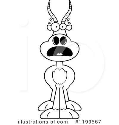 Royalty-Free (RF) Antelope Clipart Illustration by Cory Thoman - Stock Sample #1199567