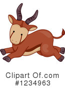Antelope Clipart #1234963 by BNP Design Studio