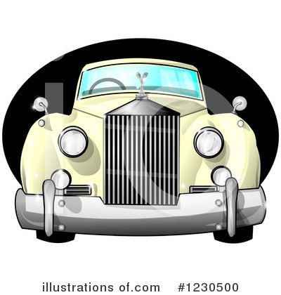 Antique Car Clipart #1230500 by djart