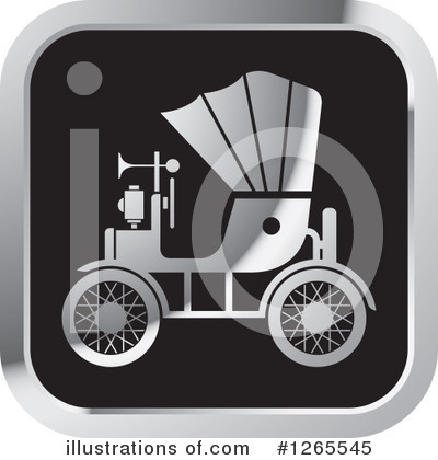 Royalty-Free (RF) Antique Car Clipart Illustration by Lal Perera - Stock Sample #1265545