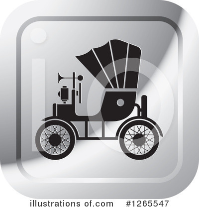Royalty-Free (RF) Antique Car Clipart Illustration by Lal Perera - Stock Sample #1265547