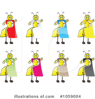 Royalty-Free (RF) Ants Clipart Illustration by Andrei Marincas - Stock Sample #1059004