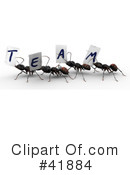 Ants Clipart #41884 by Leo Blanchette