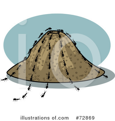 Royalty-Free (RF) Ants Clipart Illustration by r formidable - Stock Sample #72869