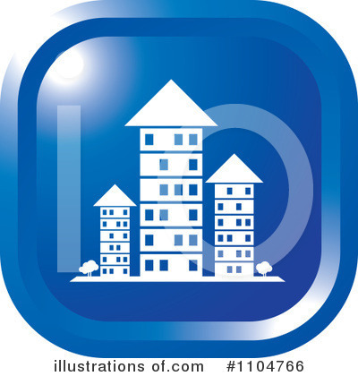 Royalty-Free (RF) Apartments Clipart Illustration by Lal Perera - Stock Sample #1104766