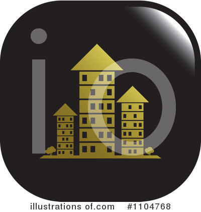 Royalty-Free (RF) Apartments Clipart Illustration by Lal Perera - Stock Sample #1104768