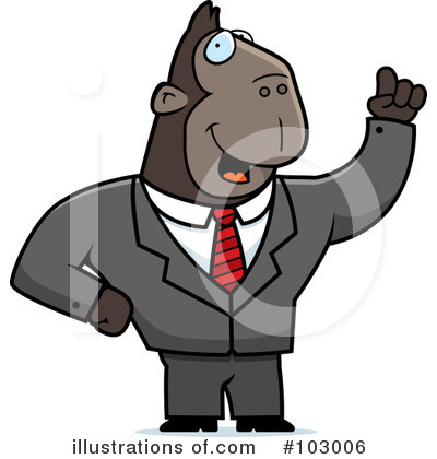 Businessman Clipart #103006 by Cory Thoman