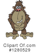 Ape Clipart #1280529 by Dennis Holmes Designs