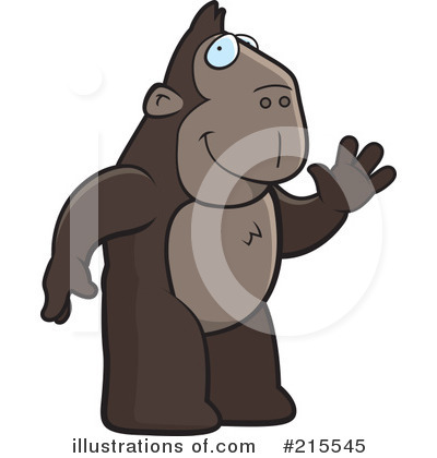 Monkey Clipart #215545 by Cory Thoman
