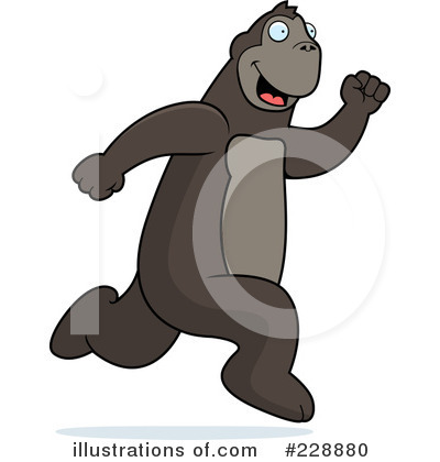 Apes Clipart #228880 by Cory Thoman