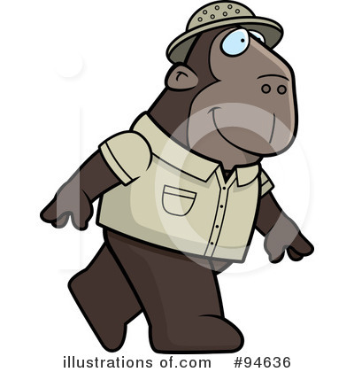 Royalty-Free (RF) Ape Clipart Illustration by Cory Thoman - Stock Sample #94636