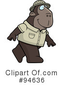 Ape Clipart #94636 by Cory Thoman