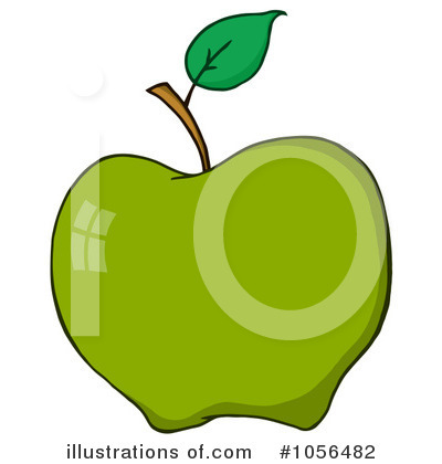 Royalty-Free (RF) Apple Clipart Illustration by Hit Toon - Stock Sample #1056482