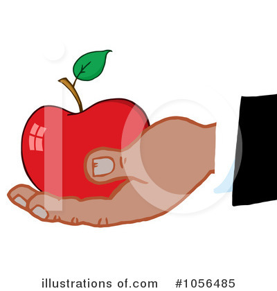 Royalty-Free (RF) Apple Clipart Illustration by Hit Toon - Stock Sample #1056485