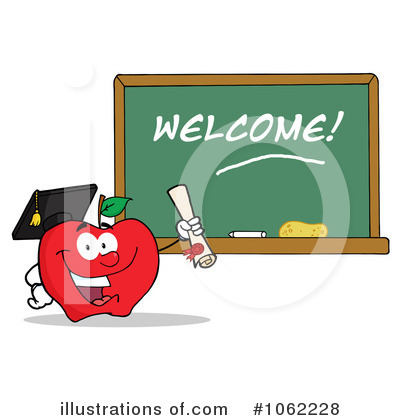 Royalty-Free (RF) Apple Clipart Illustration by Hit Toon - Stock Sample #1062228