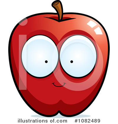 Royalty-Free (RF) Apple Clipart Illustration by Cory Thoman - Stock Sample #1082489