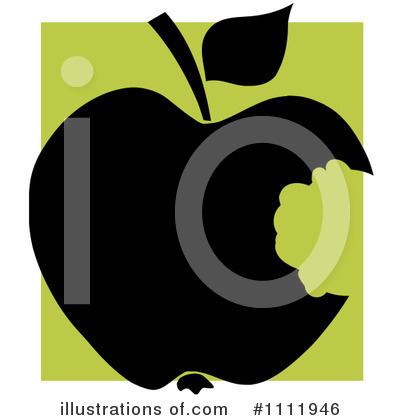 Royalty-Free (RF) Apple Clipart Illustration by Hit Toon - Stock Sample #1111946