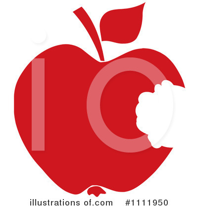 Royalty-Free (RF) Apple Clipart Illustration by Hit Toon - Stock Sample #1111950