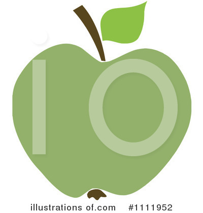 Royalty-Free (RF) Apple Clipart Illustration by Hit Toon - Stock Sample #1111952