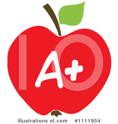Royalty-Free (RF) Apple Clipart Illustration by Hit Toon - Stock Sample #1111954