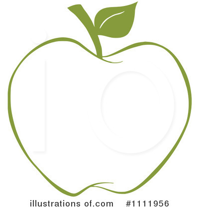 Royalty-Free (RF) Apple Clipart Illustration by Hit Toon - Stock Sample #1111956