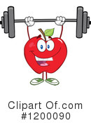 Apple Clipart #1200090 by Hit Toon