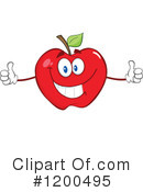 Apple Clipart #1200495 by Hit Toon