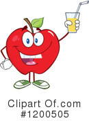 Apple Clipart #1200505 by Hit Toon