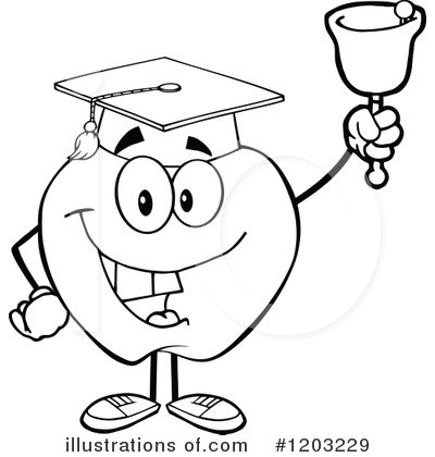 Royalty-Free (RF) Apple Clipart Illustration by Hit Toon - Stock Sample #1203229