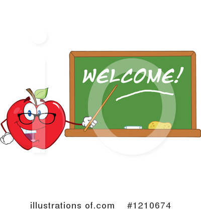 Royalty-Free (RF) Apple Clipart Illustration by Hit Toon - Stock Sample #1210674