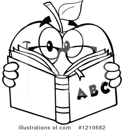 Royalty-Free (RF) Apple Clipart Illustration by Hit Toon - Stock Sample #1210682