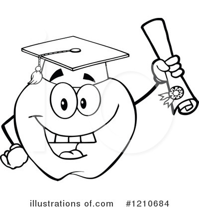 Royalty-Free (RF) Apple Clipart Illustration by Hit Toon - Stock Sample #1210684