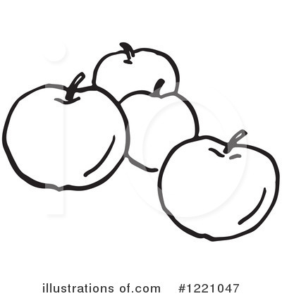 Royalty-Free (RF) Apple Clipart Illustration by Picsburg - Stock Sample #1221047