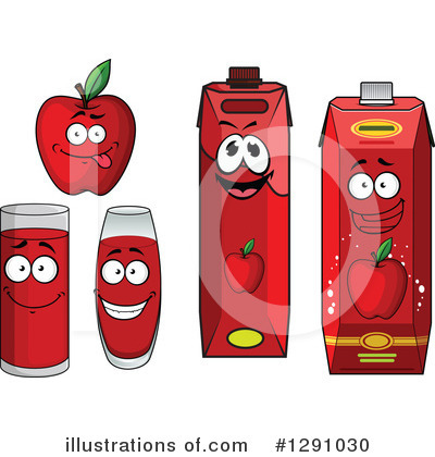 Royalty-Free (RF) Apple Clipart Illustration by Vector Tradition SM - Stock Sample #1291030
