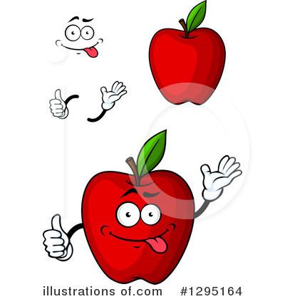 Royalty-Free (RF) Apple Clipart Illustration by Vector Tradition SM - Stock Sample #1295164