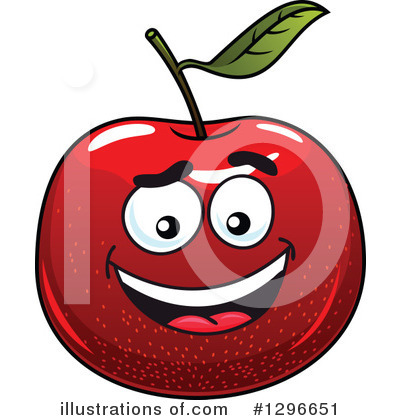 Royalty-Free (RF) Apple Clipart Illustration by Vector Tradition SM - Stock Sample #1296651