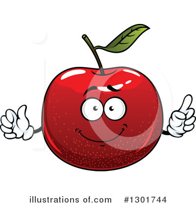Royalty-Free (RF) Apple Clipart Illustration by Vector Tradition SM - Stock Sample #1301744