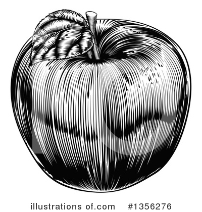Royalty-Free (RF) Apple Clipart Illustration by AtStockIllustration - Stock Sample #1356276