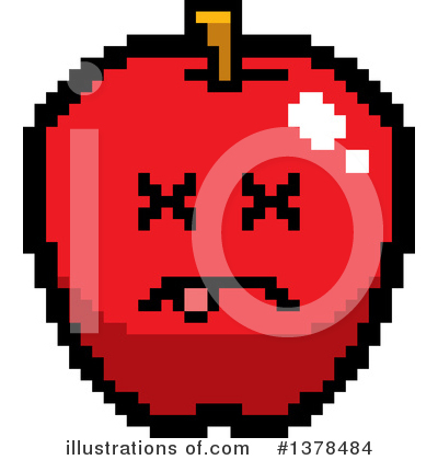 Royalty-Free (RF) Apple Clipart Illustration by Cory Thoman - Stock Sample #1378484