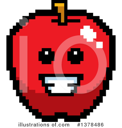 Royalty-Free (RF) Apple Clipart Illustration by Cory Thoman - Stock Sample #1378486