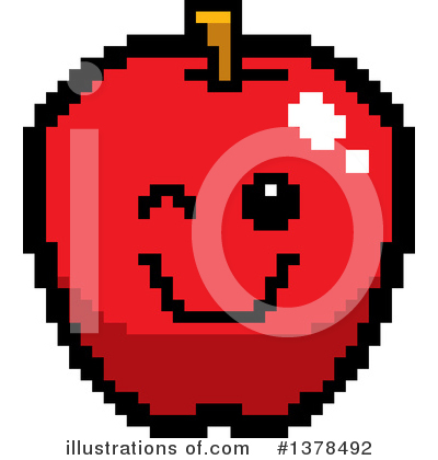 Royalty-Free (RF) Apple Clipart Illustration by Cory Thoman - Stock Sample #1378492