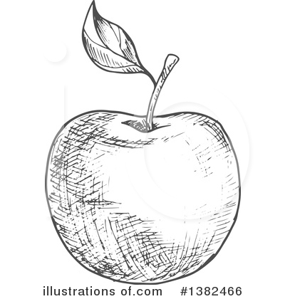 Royalty-Free (RF) Apple Clipart Illustration by Vector Tradition SM - Stock Sample #1382466