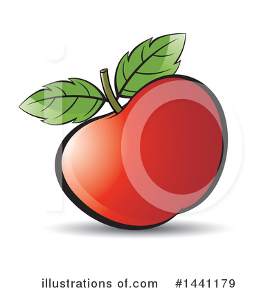 Royalty-Free (RF) Apple Clipart Illustration by Lal Perera - Stock Sample #1441179