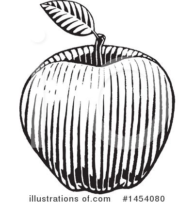 Royalty-Free (RF) Apple Clipart Illustration by cidepix - Stock Sample #1454080