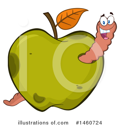 Royalty-Free (RF) Apple Clipart Illustration by Hit Toon - Stock Sample #1460724
