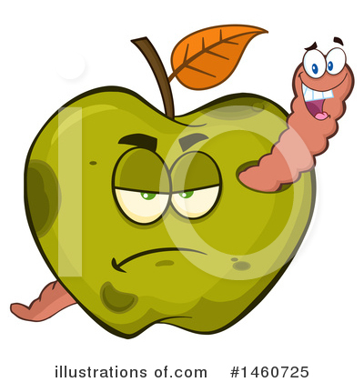Royalty-Free (RF) Apple Clipart Illustration by Hit Toon - Stock Sample #1460725